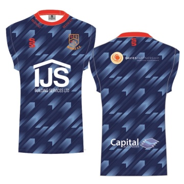 (PRE ORDER)  WIDNES CRICKET CLUB T20 SLEEVELESS SWEATER