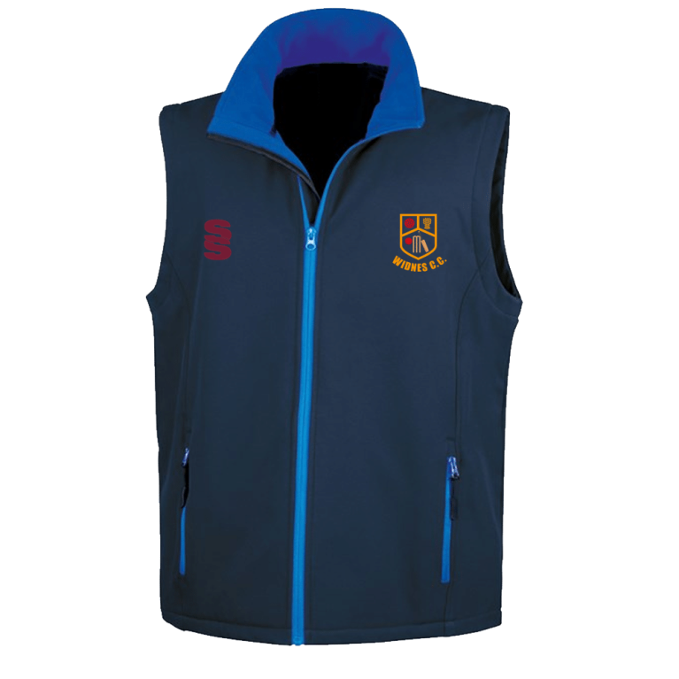 Widnes CC - Softshell Gilet - Men's